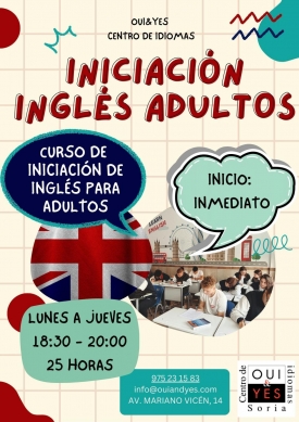 INICIACIÓN AL INGLÉS. ADULTOS